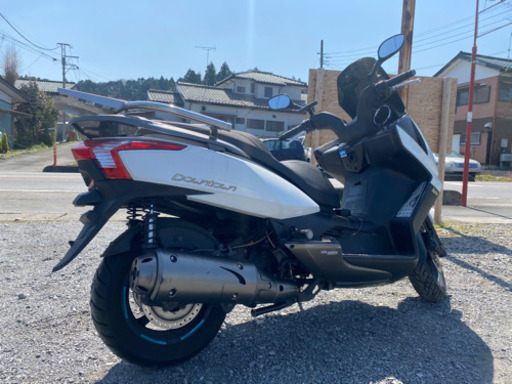 KYMCO ダウンタウン125i 車格大きい125！かっこいい！ 走行テスト済み！ 通勤通学にオススメ♪ 関東圏内即日配送可能です！