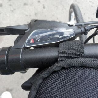 ▷自転車 26インチ HEAD 3段変速 クロスバイク ブラック 3段切替 黒 札幌