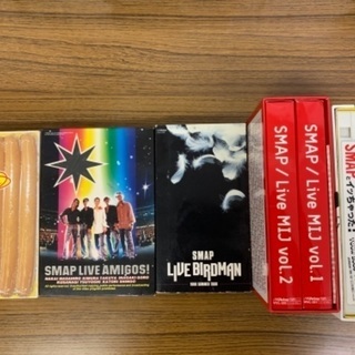 【ネット決済】SMAPライブビデオ(VHS)
