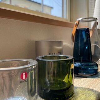 キャンドル、フラワーベース、ランタン（イッタラkivi、アクタスCULTI