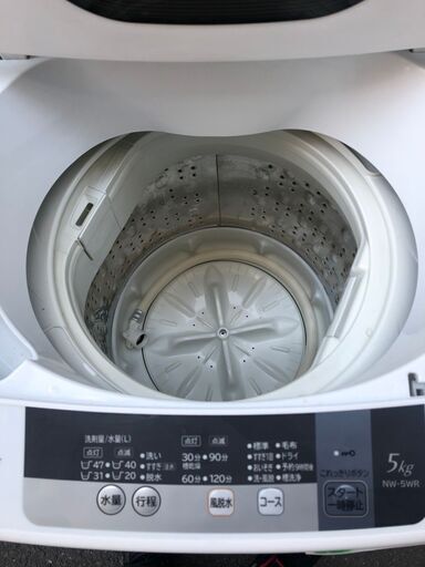 ☆中古 激安　HITACHI　洗濯機　NW-5WR　2016年製　5ｋｇ　￥9800！！