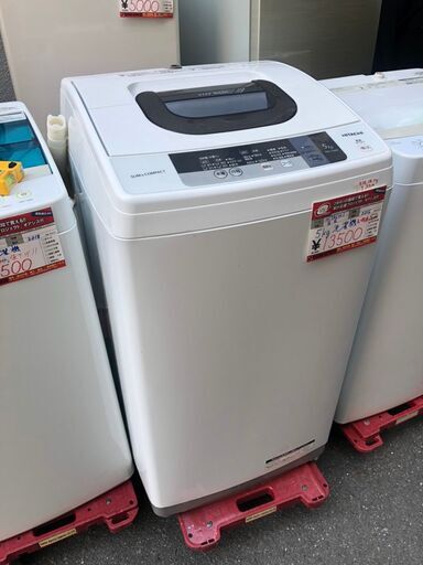 ☆中古 激安　HITACHI　洗濯機　NW-5WR　2016年製　5ｋｇ　￥9800！！