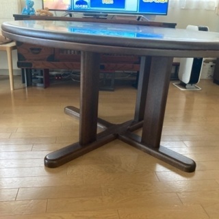 円卓 ダイニングテーブル 椅子2脚 ソファ フルセット⭐