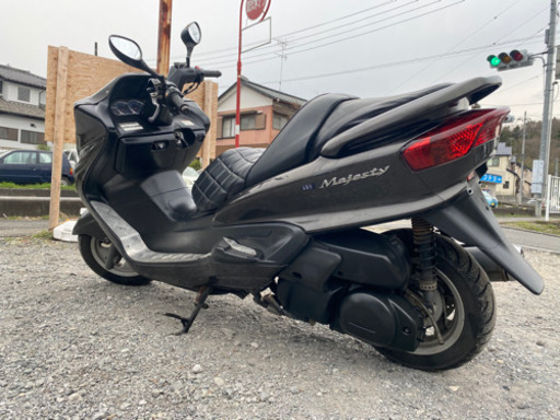 ヤマハ マジェスティ250 ブラウン ABS付きモデル！ 自賠責保険付き♪(R4/2) 走行テスト済み 関東圏内即日配送可能です！ ヤマハ マジェスティ250 ブラウン ABS付きモデル！ 自賠責保険付き
