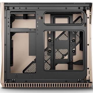 Fractal Design Era ITX Gold TG ミニタワーPCケース FD-CA-ERA-ITX-CHP
