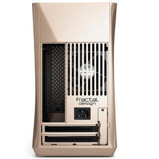 Fractal Design Era ITX Gold TG ミニタワーPCケース FD-CA-ERA-ITX-CHP