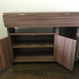 【ネット決済】木製キッチン収納