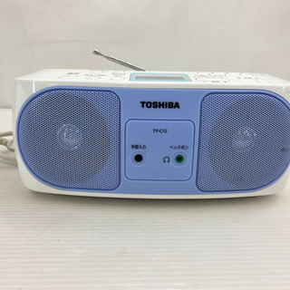 【簡単清掃済✨動作確認もok❗️】CDラジオ TOSHIBA T...