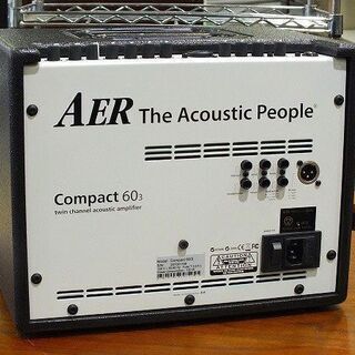 【苫小牧バナナ】AER/エーイーアール アコースティックギターアンプ BINGO2後継機 Compact60/3 中古 動作確認済み ケース付き♪