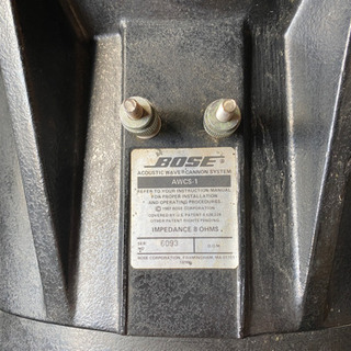 BOSE AWCS-1 超弩級キャノンウーハー (2本) | www.debbiejorde.com