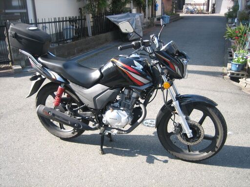 CBF125 距離少ない、外装難あり　動画付