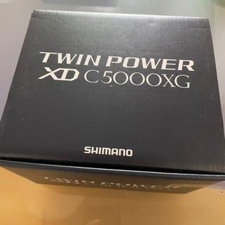 シマノ ツインパワーXD C5000XG 社外ハンドルノブ付き