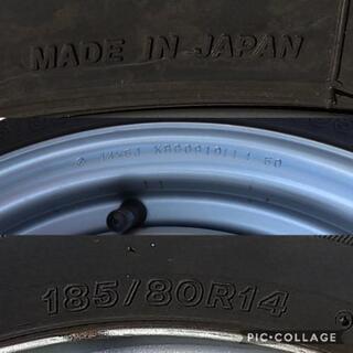 BRIDGESTONEボンゴトラックホイール付きスタッドレスタイヤ