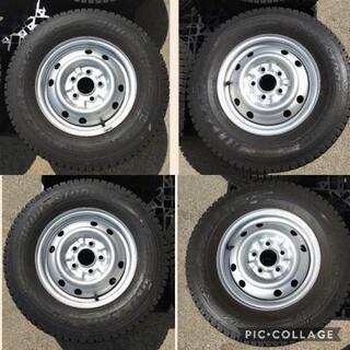 BRIDGESTONEボンゴトラックホイール付きスタッドレスタイヤ