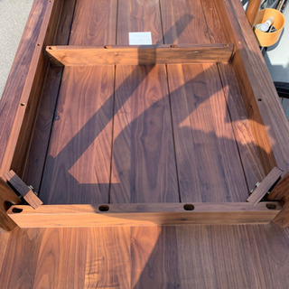 高級ウォールナット無垢材 メロディダイニングテーブル（食卓テーブル