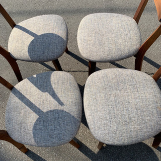 高級ウォールナット無垢材 メロディダイニングテーブル（食卓テーブル