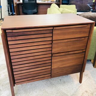 サイドボード パルテンザ Partenza(パルテンザ) サイドボード ?定価￥65.900? 天然木?