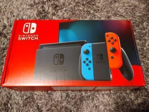 Switch本体 新品未使用品 3月15日購入 店舗印あり
