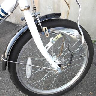 折りたたみ自転車 折りたたみ自転車 20インチ 6段変速 オートライト 