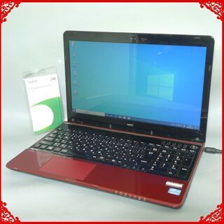 送料無料】新品SSD240GB ノートパソコン 中古良品 15.6型 NEC LS350MSR 