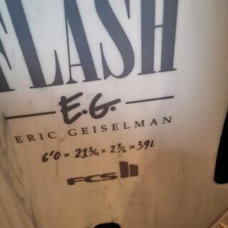 おねがいします買ってください笑サーフボードソフテックFLASH6\'0オクトパスデッキパット付き