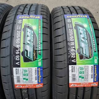 新品未使用タイヤ　205/60-16　4本　グッドイヤー　ノア、ステップワゴン