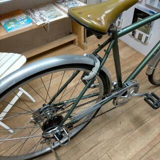 受渡完了中古]27インチ6段ギヤちょっとレトロなお洒落な自転車、オート