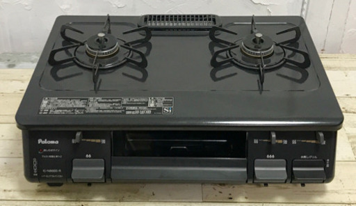 パロマ　都市ガス用ガステーブル　IC-N86BS-R