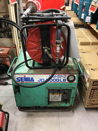 SEIWA JC-200GLB エンジン式高圧洗浄機
