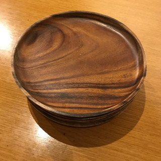 木製プレート　五皿