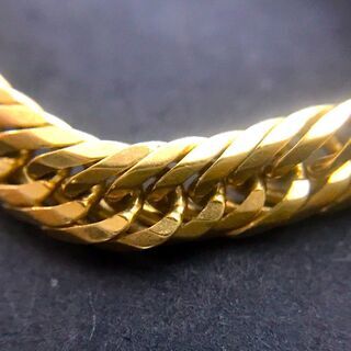 K18 喜平 6面 ダブル 6面W リング 18金 3.3ｇ 24号サイズ メンズ