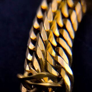 K18 喜平 6面 ダブル 6面W リング 18金 3.3ｇ 24号サイズ メンズ