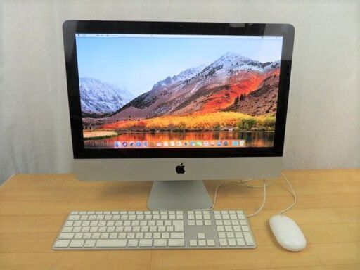 Apple iMac 21.5inchフルHD 　A1311　HDカメラ内蔵　Intel　Core i5  便利なテンキーボード付き