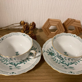 【ネット決済】【値下げしました】Meissen カップ&ソーサー...