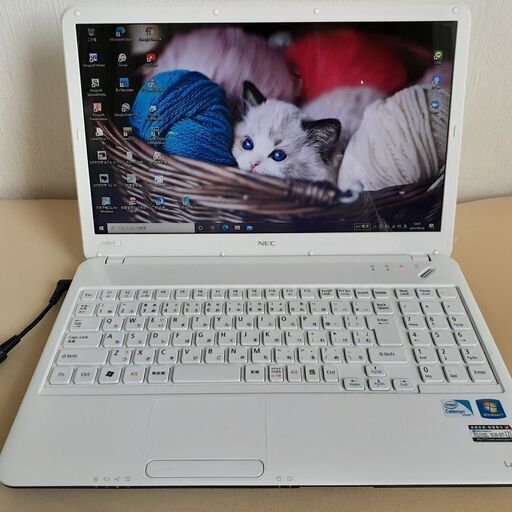 【取引中です】☆SSD搭載で快適☆ NEC LaVie i5 Wi-Fi マルチ 15インチ ホワイト Windows10 ⑤
