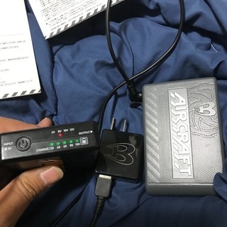 バートル12Vバッテリー二個セット お話し中