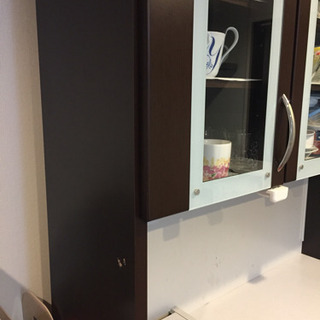 松田家具 食器棚 ガラス扉