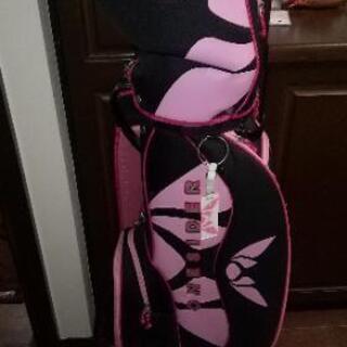 【値下げ】クラブ　セット　リンクス　セントアンドリュース　レディース　9本　バッグとカバー付き　美品