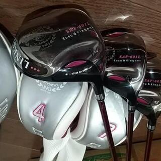 【値下げ】クラブ　セット　リンクス　セントアンドリュース　レディース　9本　バッグとカバー付き　美品