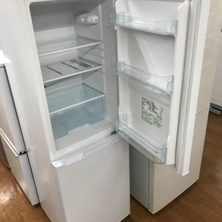 大きめの2ドア冷蔵庫 アイリスオーヤマ 2019年モデル 162ℓ