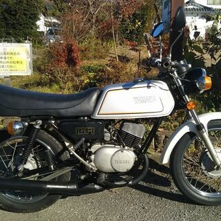 ＹＡＭＡＨＡ　ＧＲ８０ １９７６年   ミニミニカフェレーサー！！ ＧＲ５０も希少ですが、ＧＲ８０はさらに希少です しかもノグチチャンバーが付いています！！