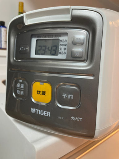 【使用10回以下】TIGER 炊飯器　0.54L＋電気ケトル