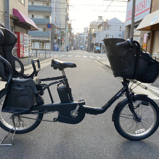 大容量バッテリー　高年式　パナソニックギュットミニ子供乗せ電動自転車