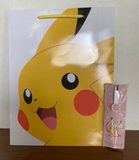 ポケモンピカチュウボールペンと袋 Miyuka 厚木のノベルティグッズの中古あげます 譲ります ジモティーで不用品の処分