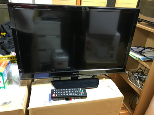 SHARP AQUOS 24型　液晶テレビ　LC-24K20 2015年製