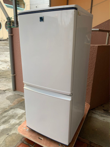 SHARP 冷凍冷蔵庫 シャープ 137ℓ SJ-14E2KB 2015 掃除済