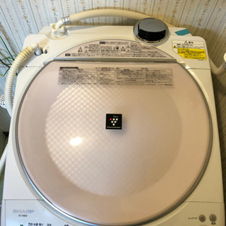 プラズマクラスター　洗濯乾燥機　縦型　SHARP ES-TX800 