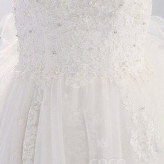 ココメロディ】ウェディングドレス 幸せバトン