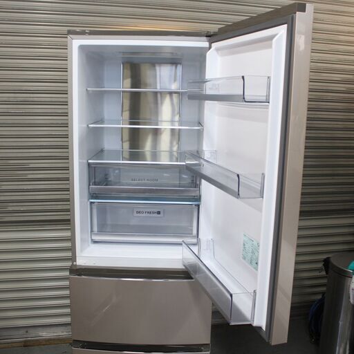 T678) AQUA アクア ノンフロン冷凍冷蔵庫 3ドア 320L AQR-VT32F(N