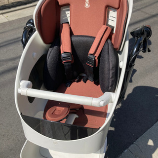 ビッケポーラー　bikke 3人乗り　2人子乗せ　フルセット　雨カバー付き